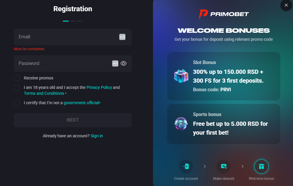 primobet rs registracija