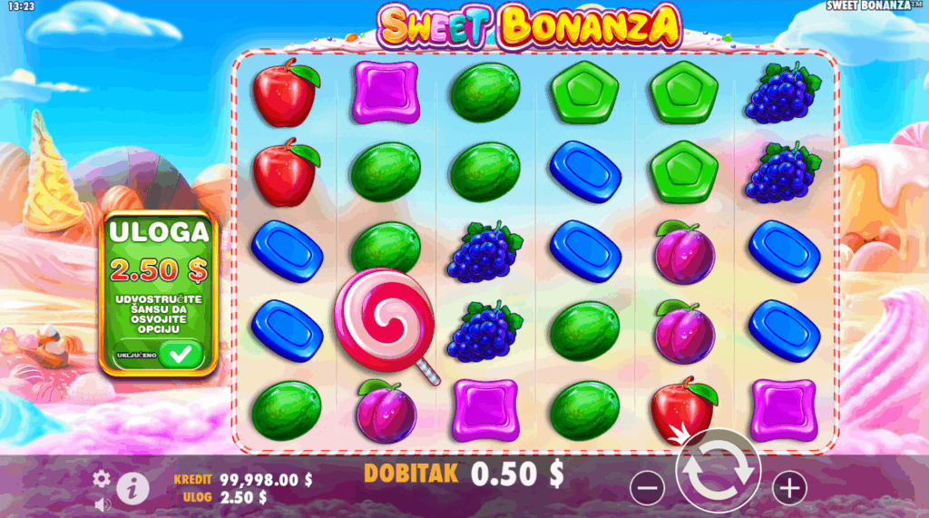 najbolji slotovi za besplatno igranje sweet bonanza