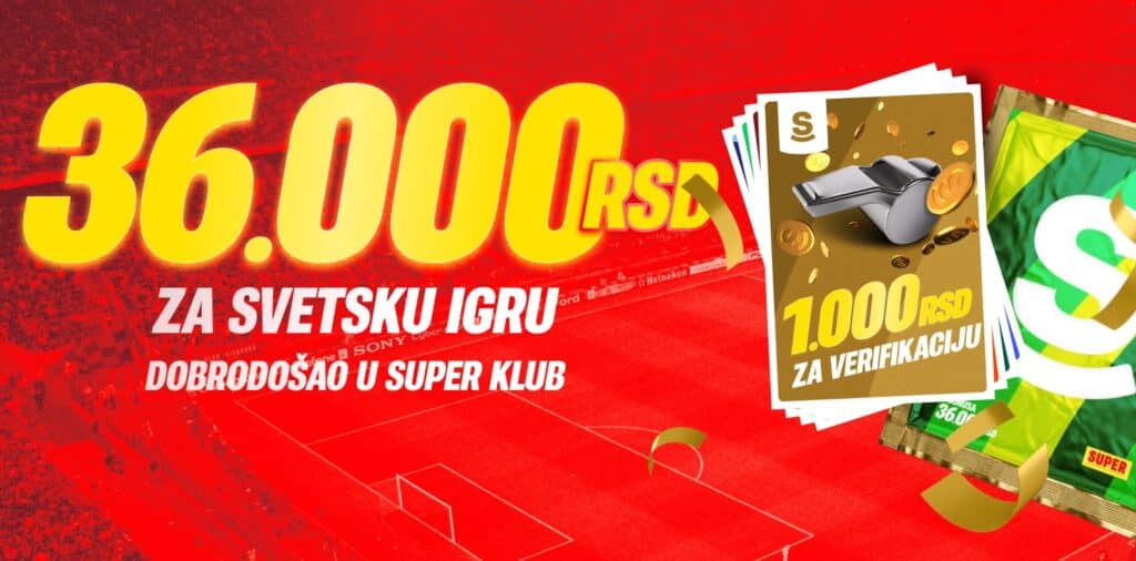 superbet bonus dobrodošlice