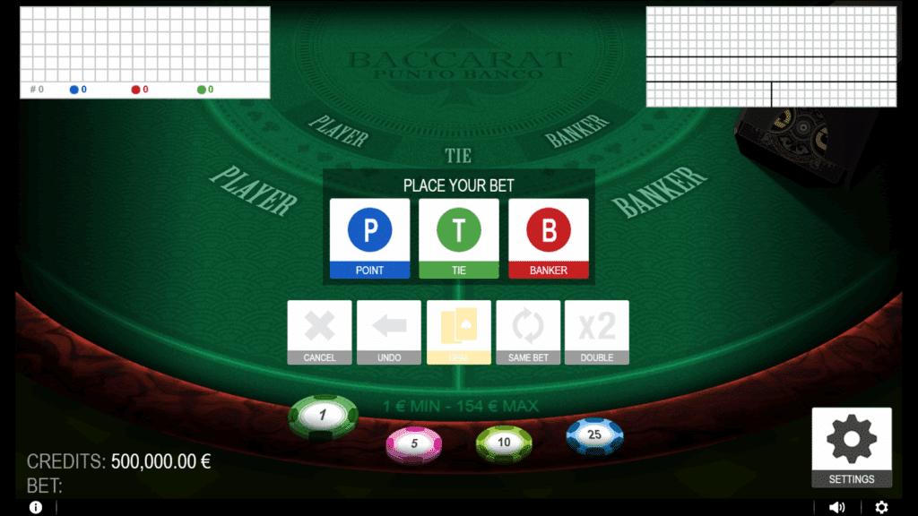 baccarat punto banco