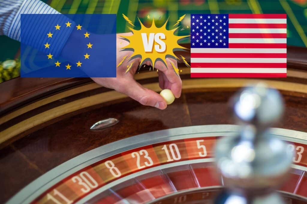 razlike između evropskog i američkog ruleta online