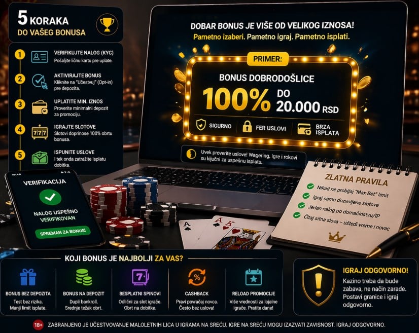 kako dobiti bonus infografika za igrače