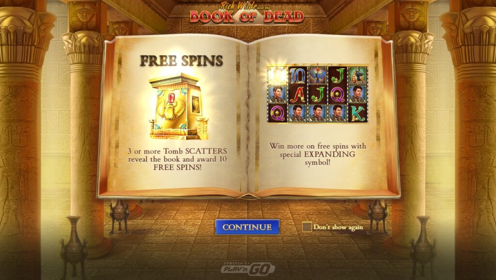 book of dead slot