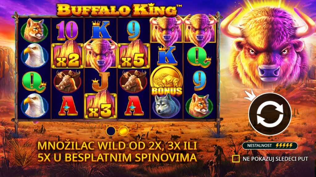 buffalo king slot