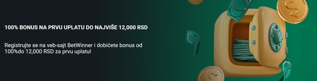 bonus dobrodošlice betwinner