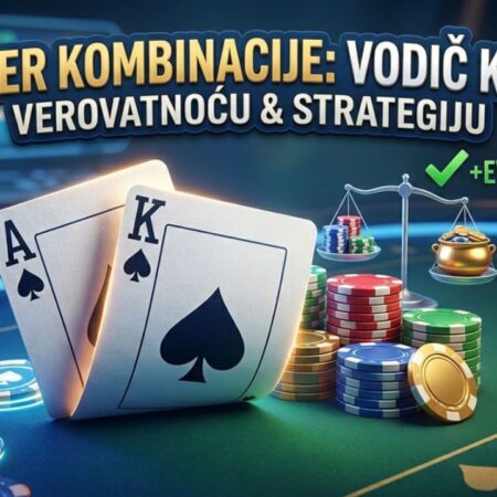 Poker kombinacije: Vodič kroz šanse i rangiranje ruku