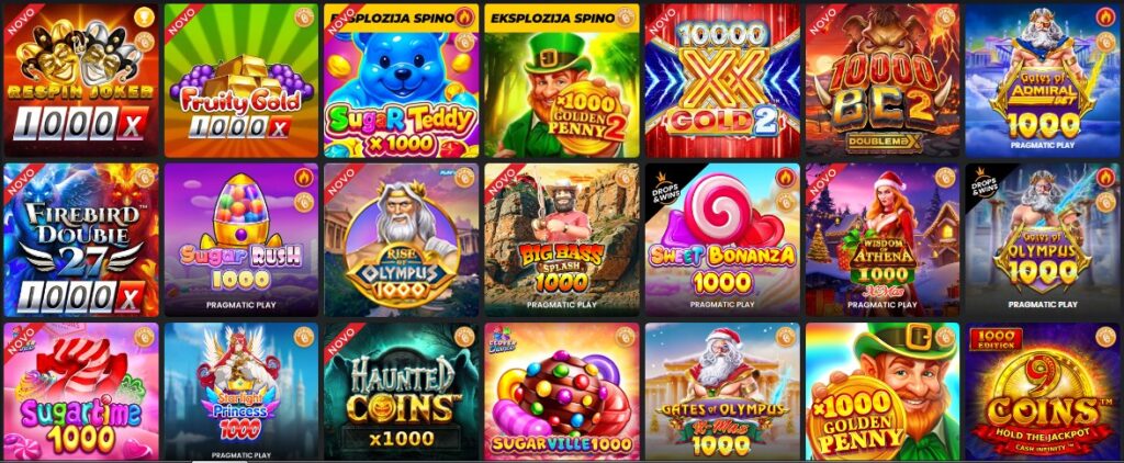 slotovi sa multiplikatorima do x1000