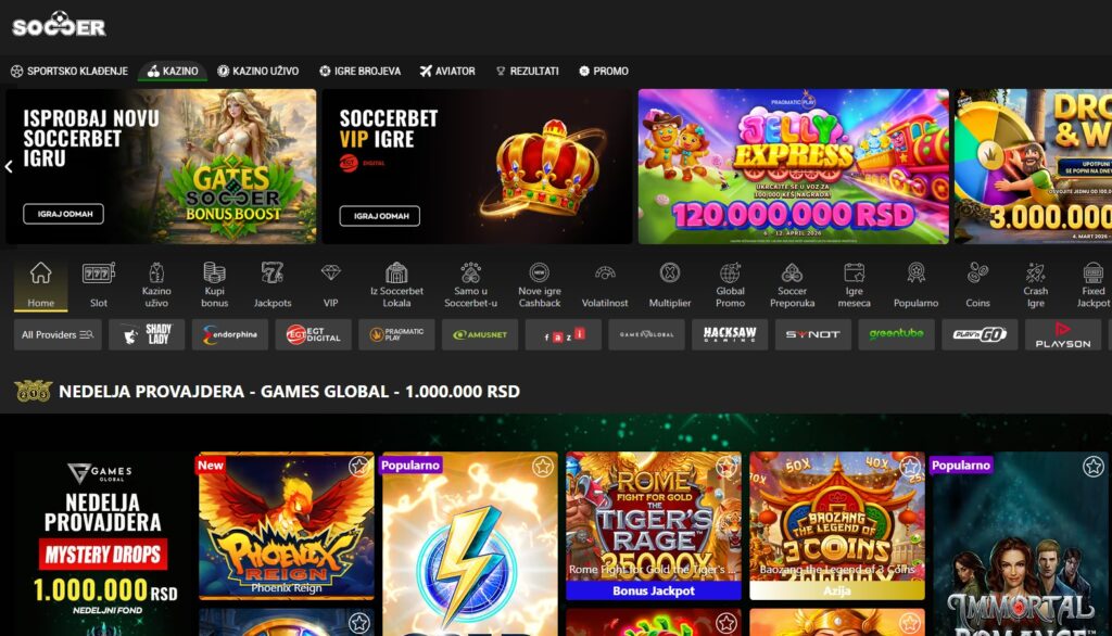 soccerbet dizajn sajta