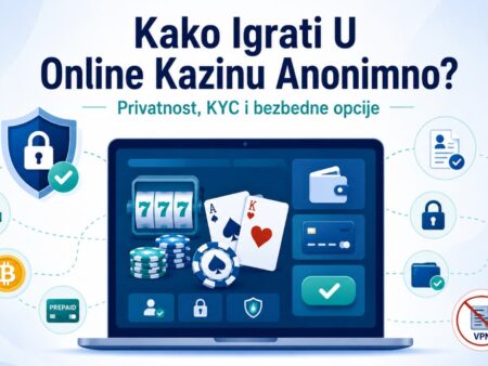 Kako igrati u online kazinu anonimno (svih 5 načina)