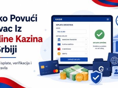 Kako povući novac iz online kazina u Srbiji na 5 načina