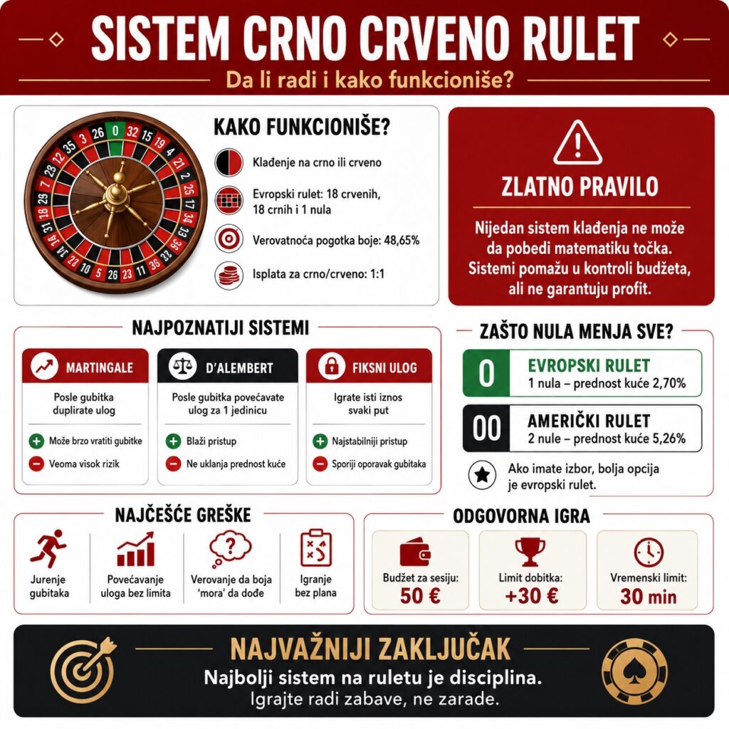 Sistem crno crveno rulet