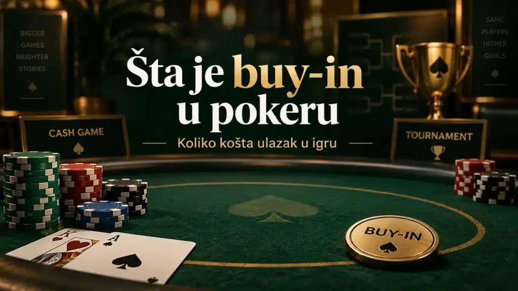 Šta je buy-in u pokeru