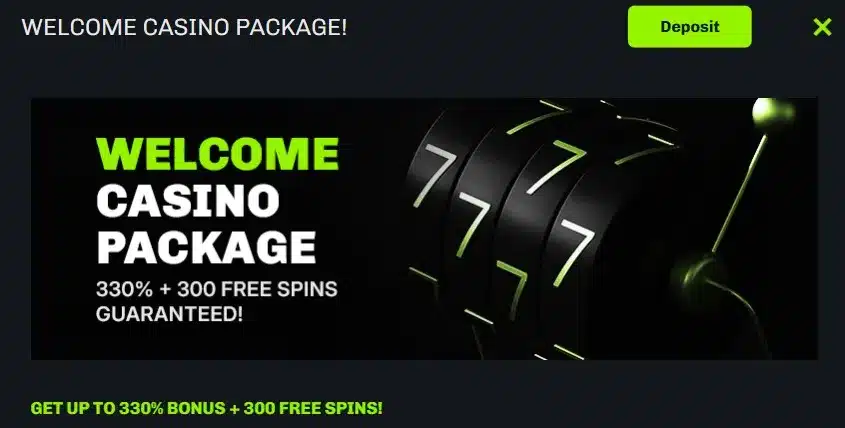 VeloBet bonus dobrodošlice